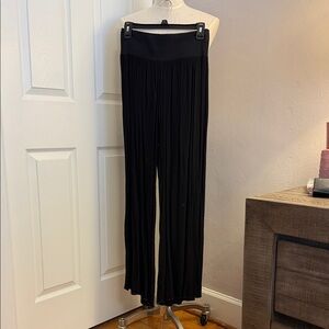 Hard Tail Black Women's Wide-Leg Pants. Small